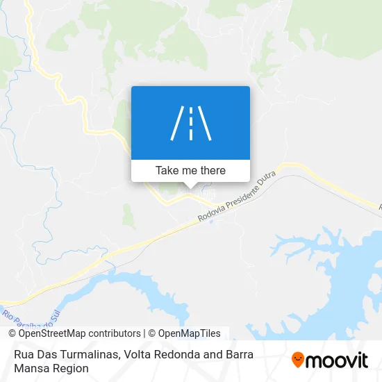Rua Das Turmalinas map