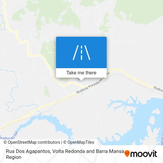 Rua Dos Agapantos map
