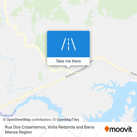 Rua Dos Crisantemos map