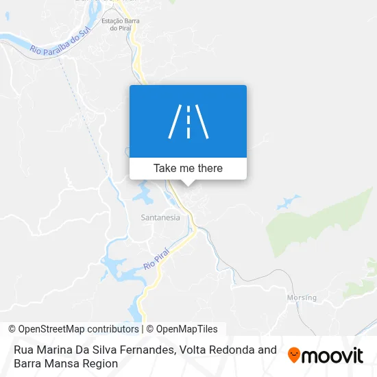 Rua Marina Da Silva Fernandes map