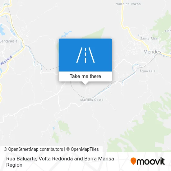 Rua Baluarte map