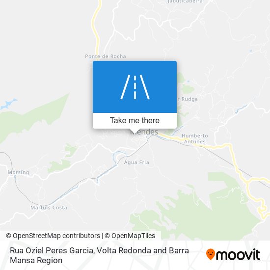 Rua Oziel Peres Garcia map