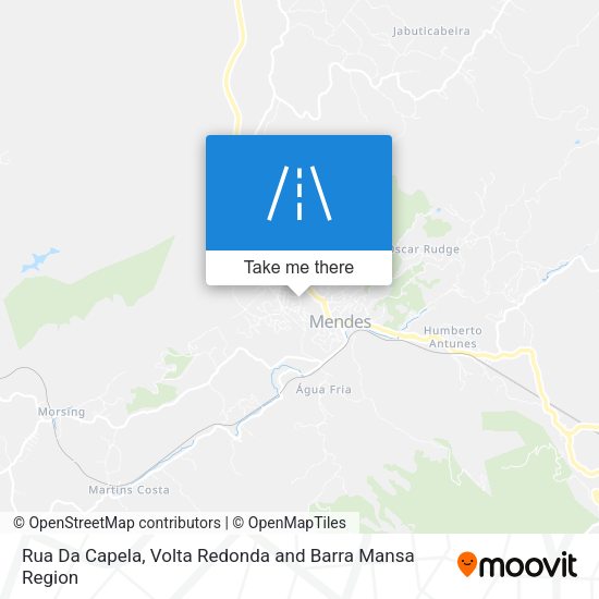 Rua Da Capela map