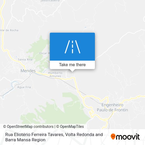 Rua Eliotério Ferreira Tavares map