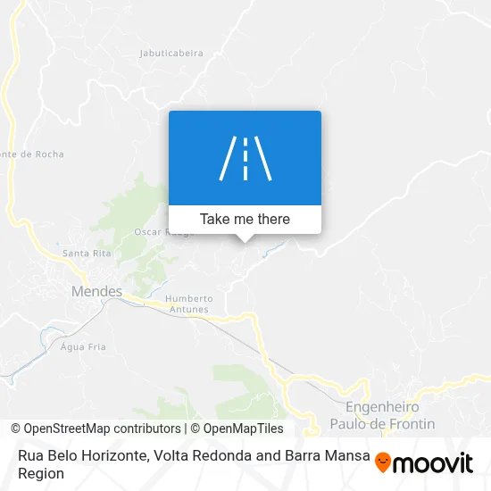 Rua Belo Horizonte map