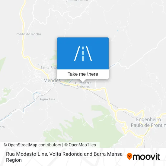 Rua Modesto Lins map