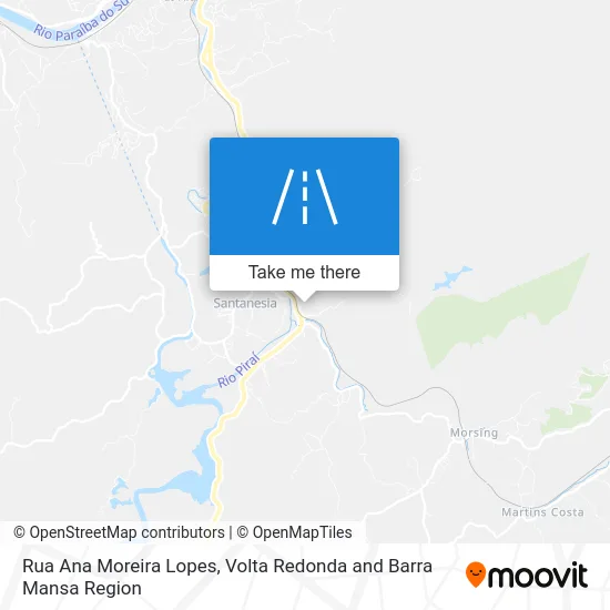 Rua Ana Moreira Lopes map