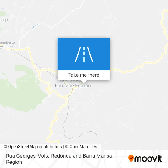 Rua Georges map
