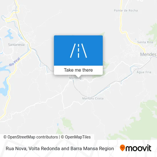 Rua Nova map