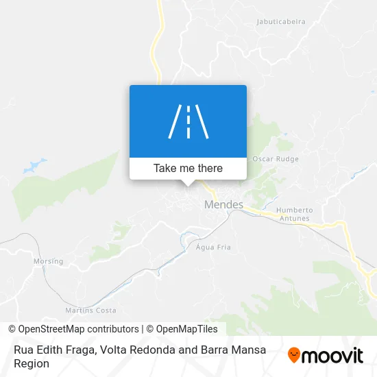 Rua Edith Fraga map