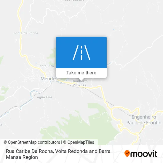 Rua Caribe Da Rocha map