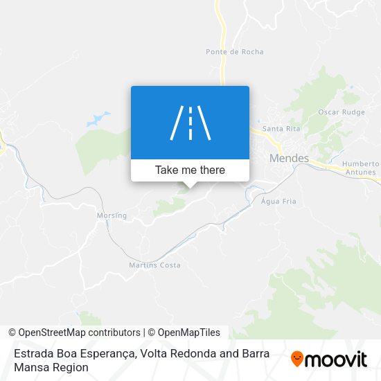 Estrada Boa Esperança map