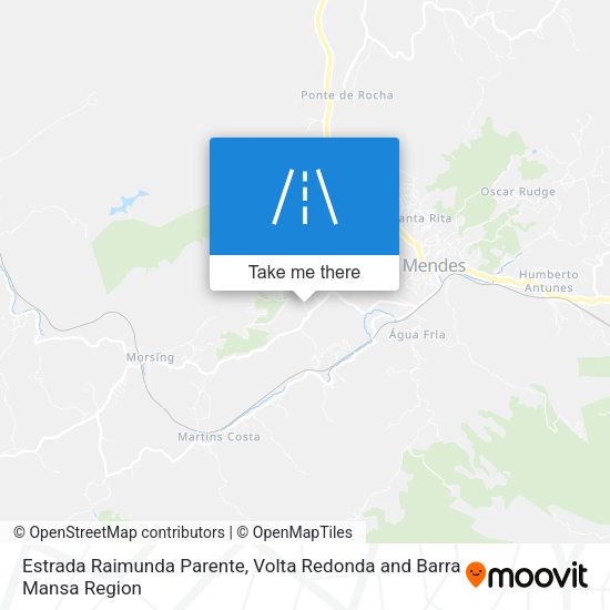 Estrada Raimunda Parente map