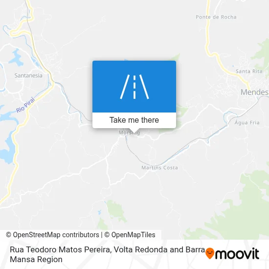 Rua Teodoro Matos Pereira map