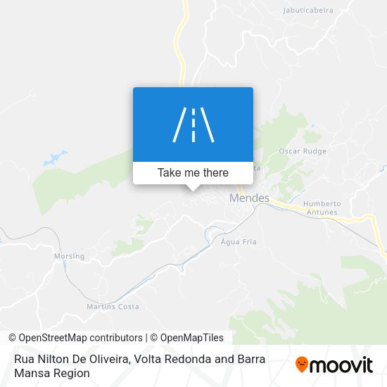 Rua Nilton De Oliveira map