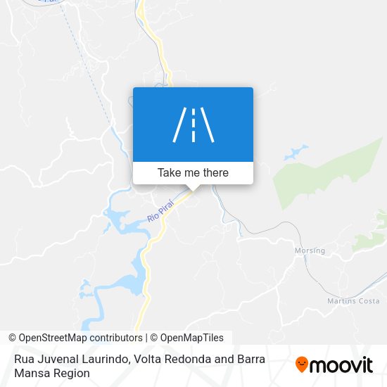 Rua Juvenal Laurindo map