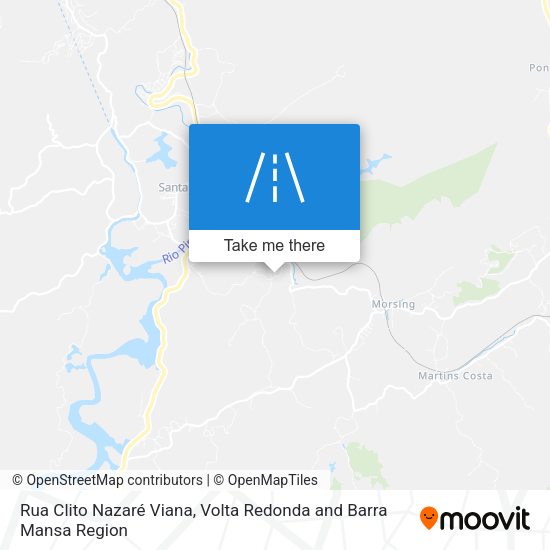 Rua Clito Nazaré Viana map