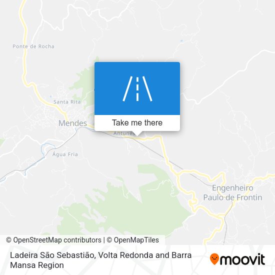 Ladeira São Sebastião map