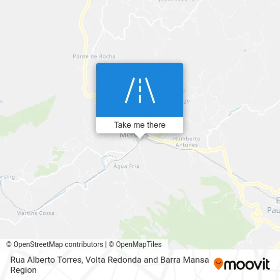 Rua Alberto Torres map