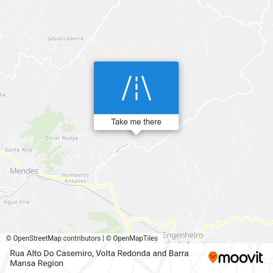 Rua Alto Do Casemiro map
