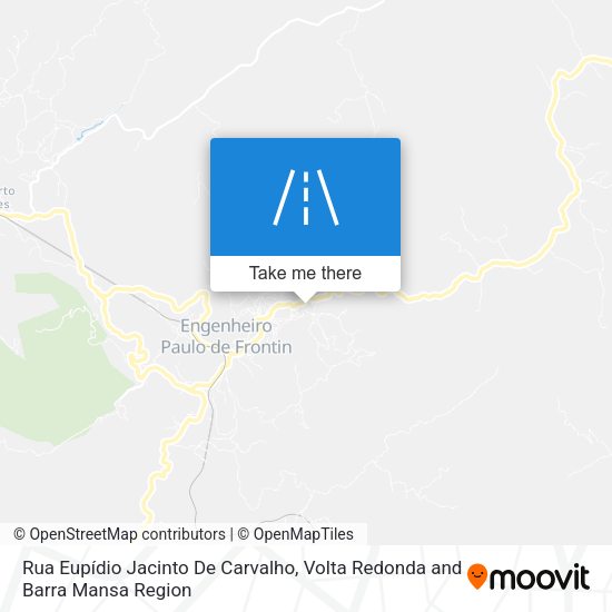 Rua Eupídio Jacinto De Carvalho map