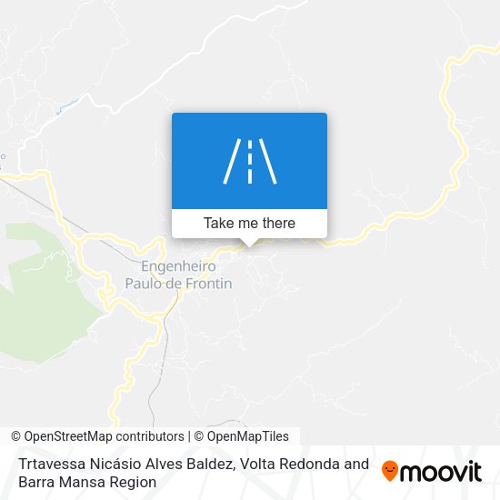 Trtavessa Nicásio Alves Baldez map