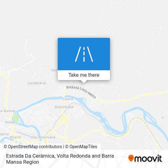 Estrada Da Cerâmica map