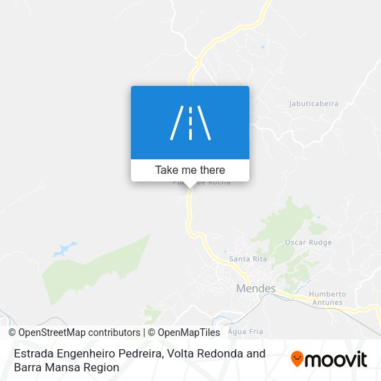 Estrada Engenheiro Pedreira map