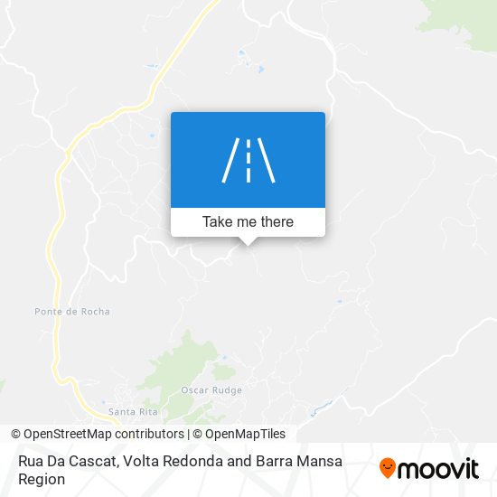 Rua Da Cascat map