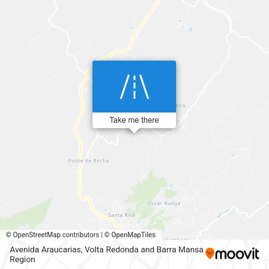Avenida Araucarias map