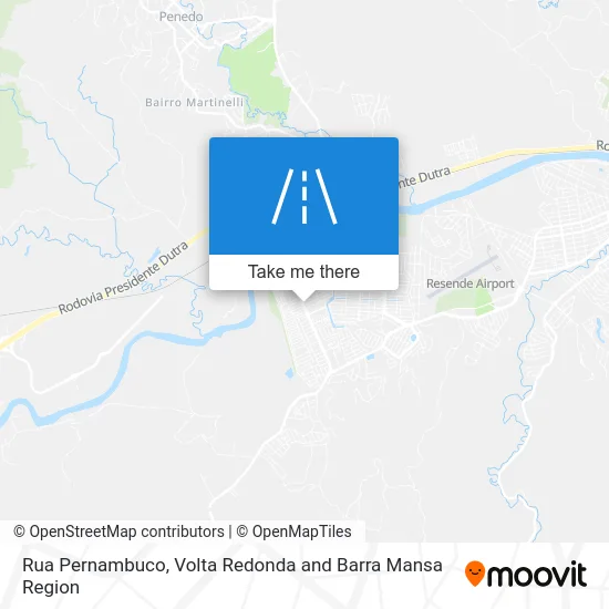 Rua Pernambuco map