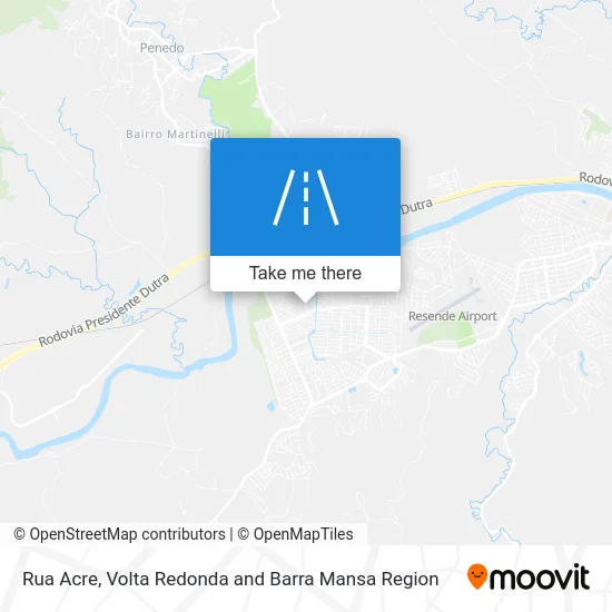 Rua Acre map