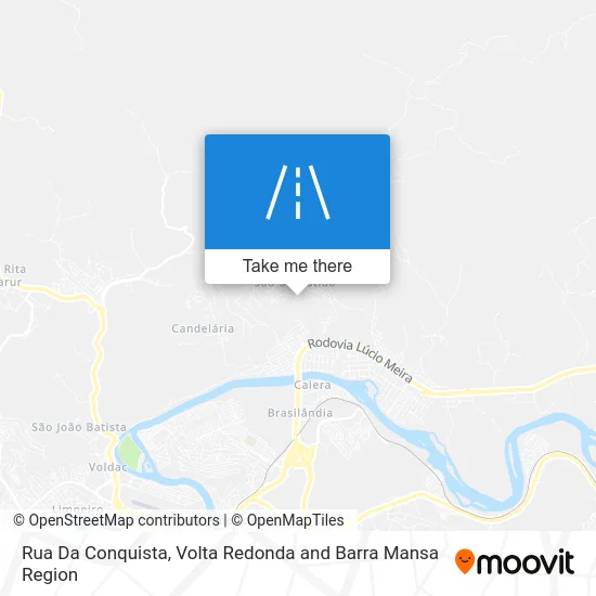 Rua Da Conquista map