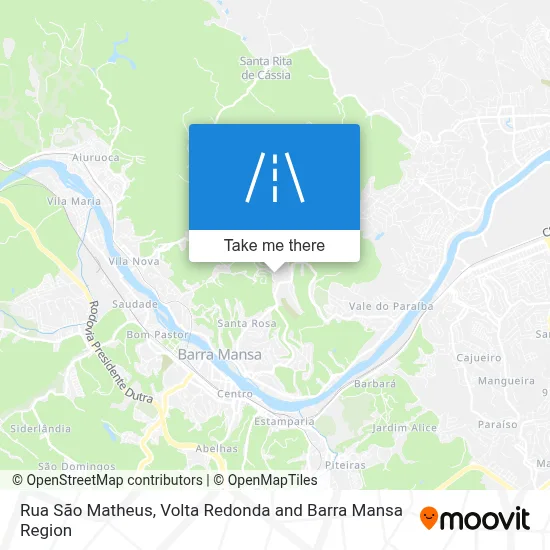 Rua São Matheus map