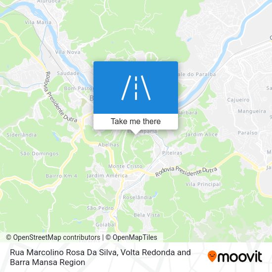 Rua Marcolino Rosa Da Silva map