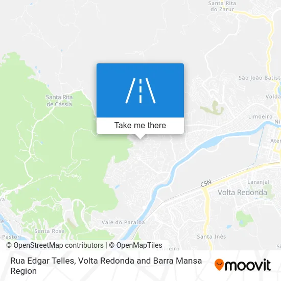 Rua Edgar Telles map