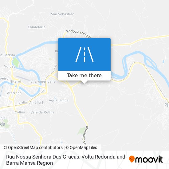 Mapa Rua Nossa Senhora Das Gracas