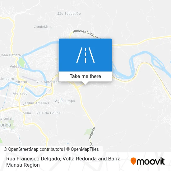 Rua Francisco Delgado map