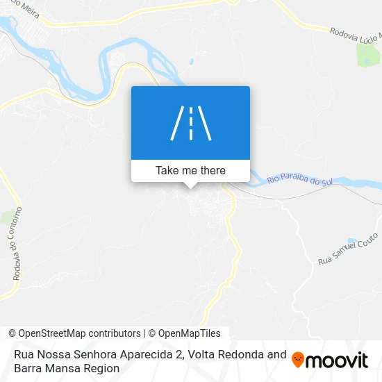 Rua Nossa Senhora Aparecida 2 map