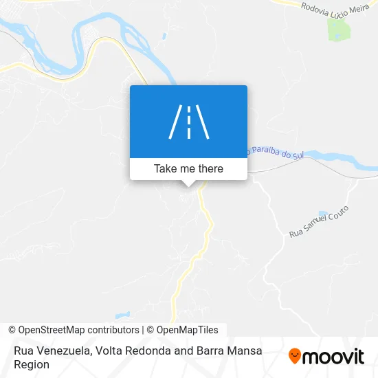 Rua Venezuela map
