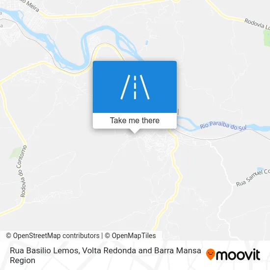 Rua Basilio Lemos map