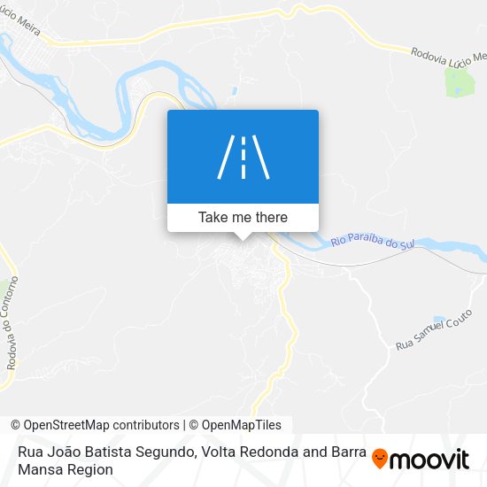 Rua João Batista Segundo map
