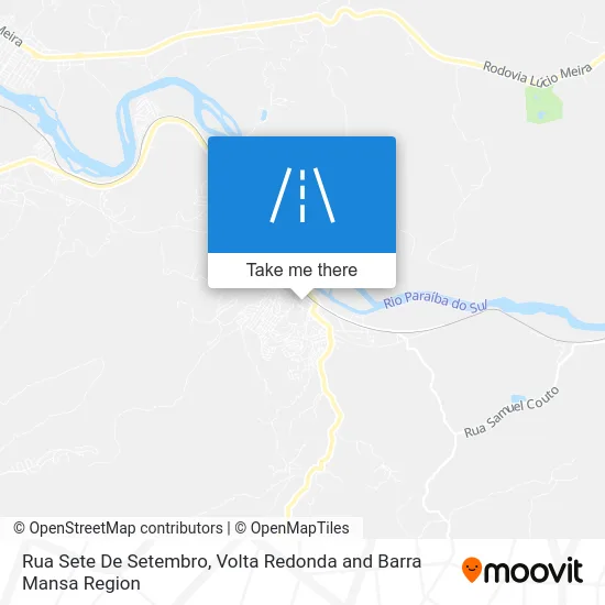 Rua Sete De Setembro map