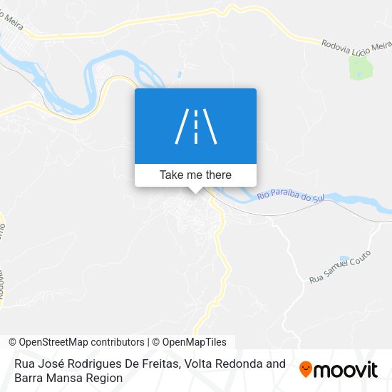 Rua José Rodrigues De Freitas map