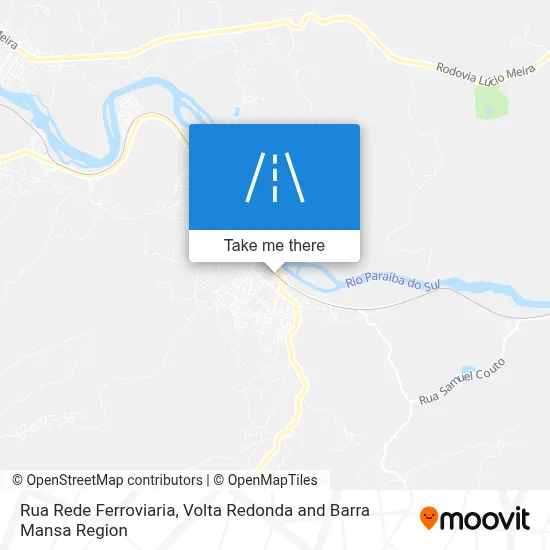 Rua Rede Ferroviaria map