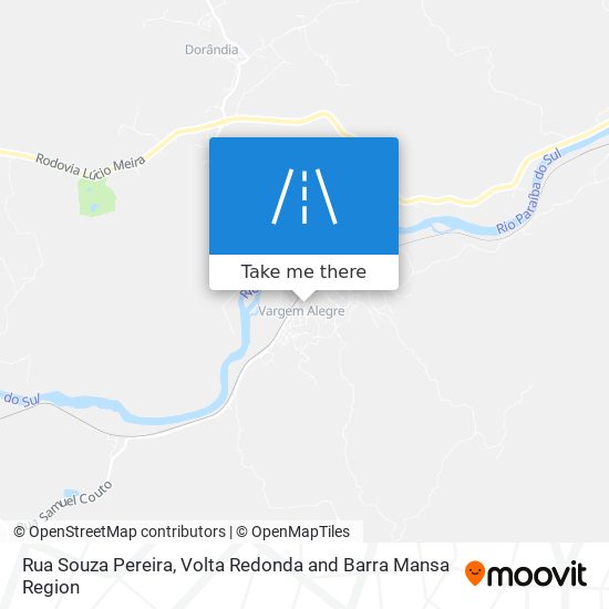 Mapa Rua Souza Pereira