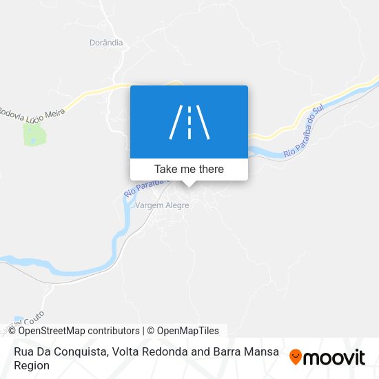 Rua Da Conquista map