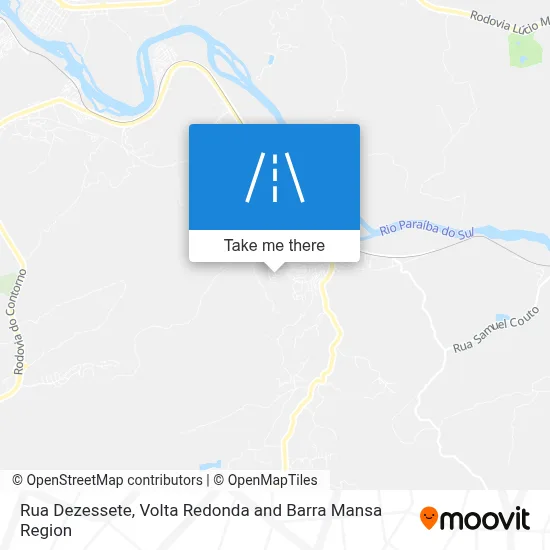 Rua Dezessete map