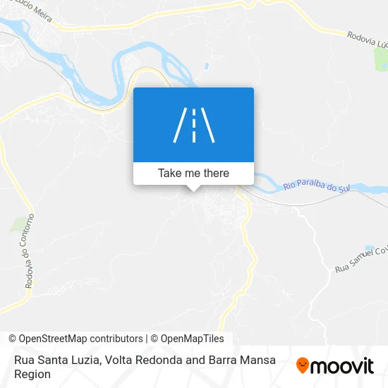 Rua Santa Luzia map