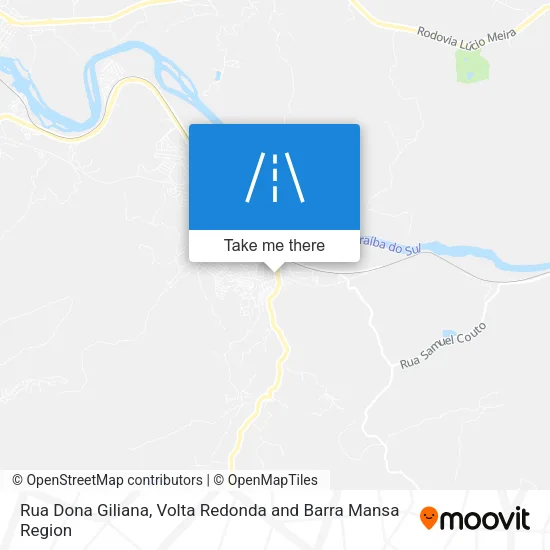 Rua Dona Giliana map